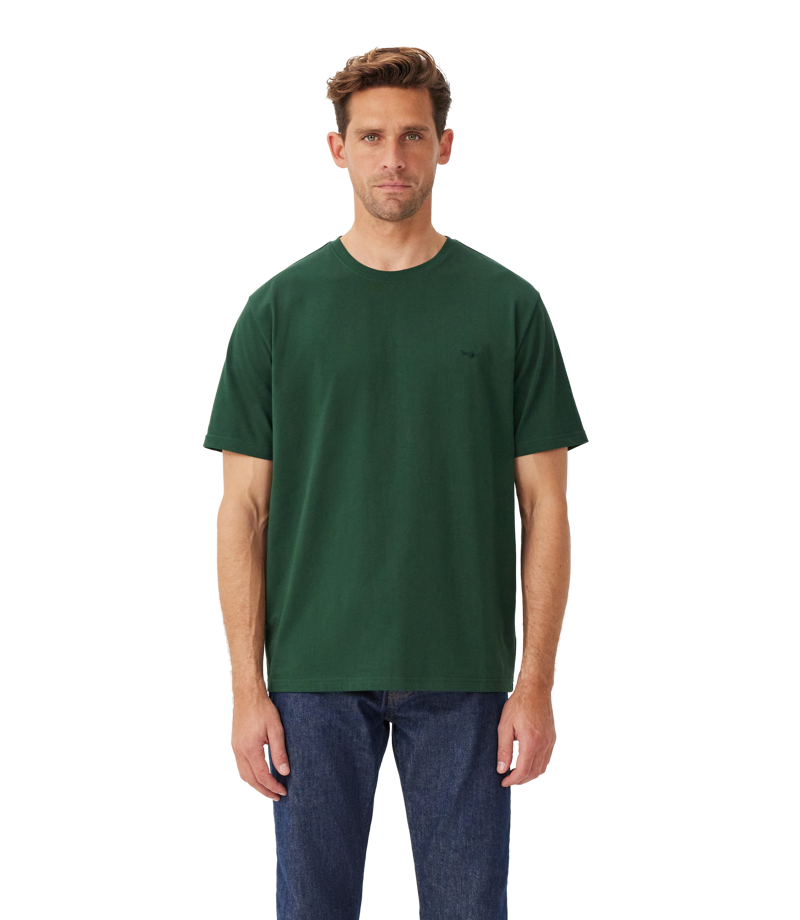 RM Williams Parson Tee Bottle Green-1
