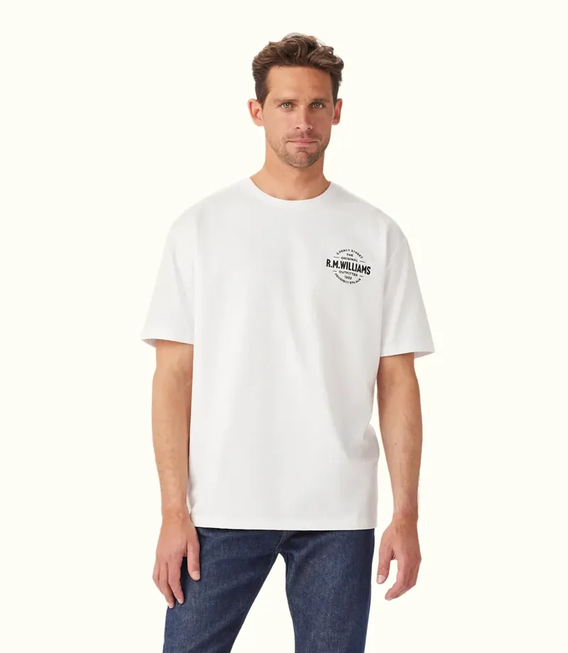 RM Williams Prospect Tee White-1
