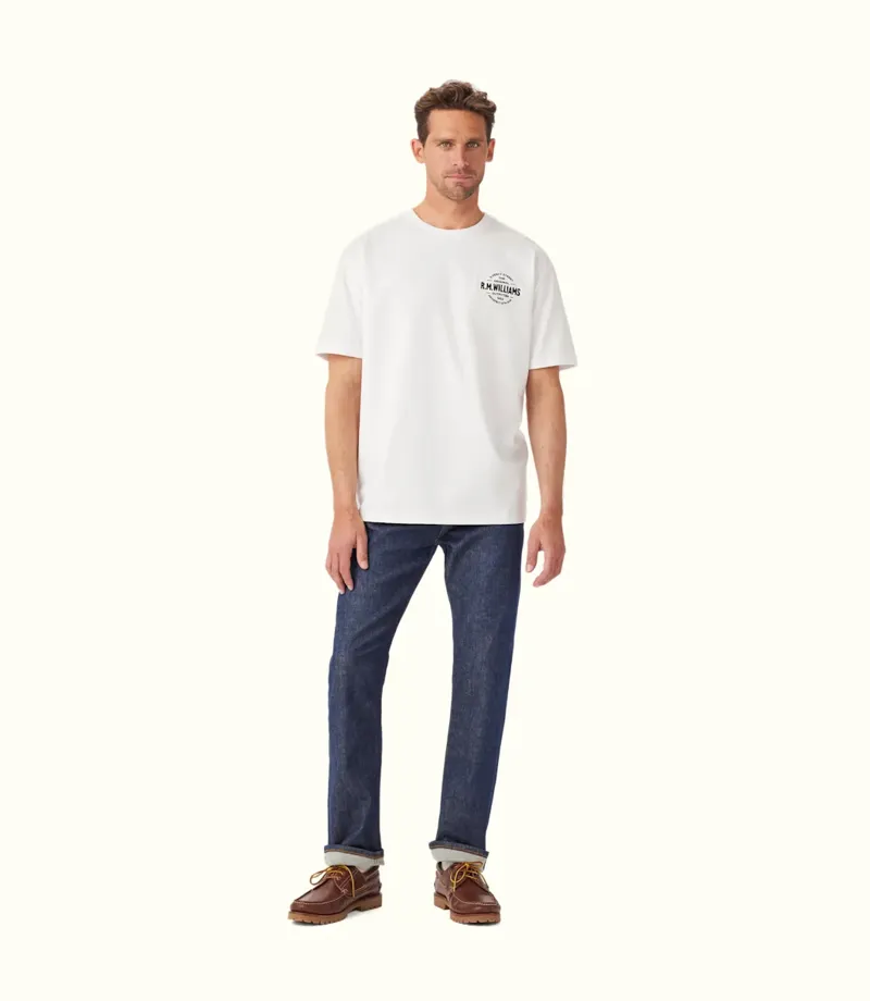 RM Williams Prospect Tee White-2