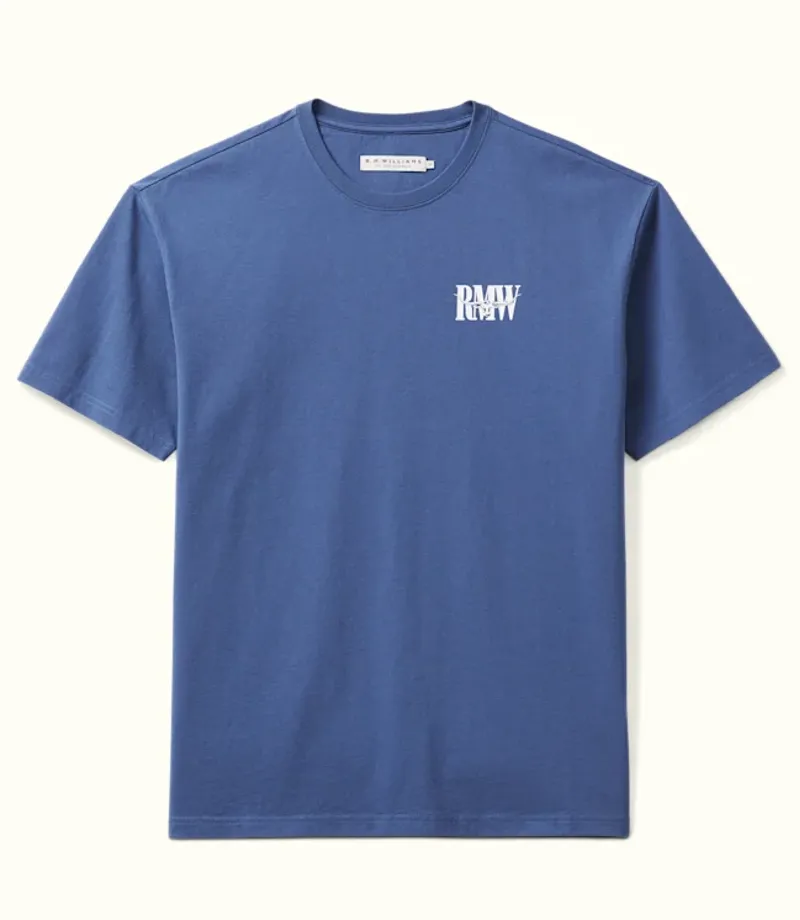 RM Williams Classic Tee French Navy-1