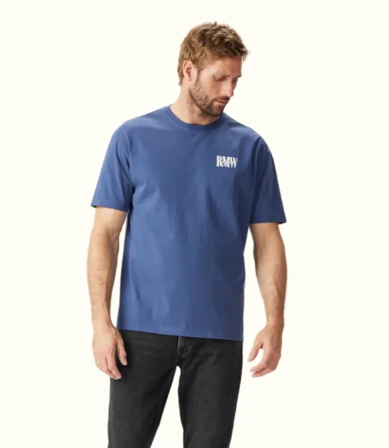 RM Williams Classic Tee French Navy-2