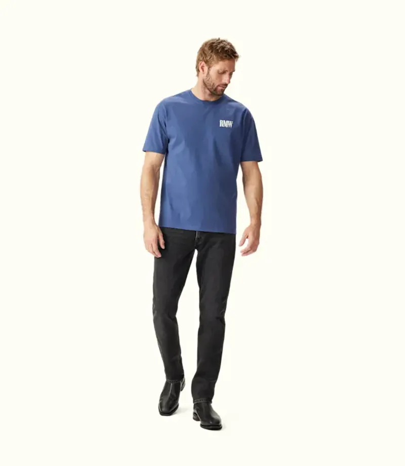 RM Williams Classic Tee French Navy-3