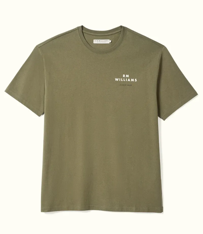 RM Williams Minimal Tee Military-1