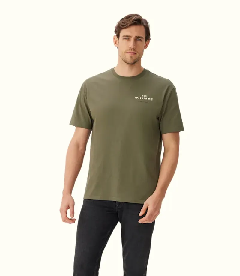RM Williams Minimal Tee Military-2