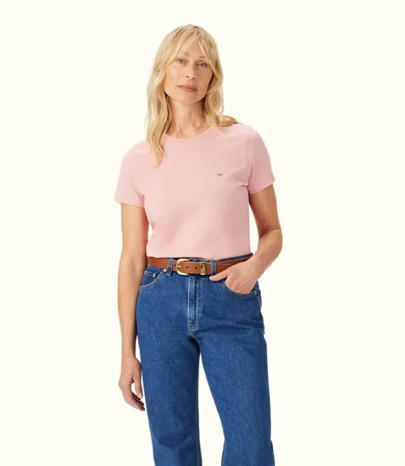 RM Williams Piccadilly Tee Rose