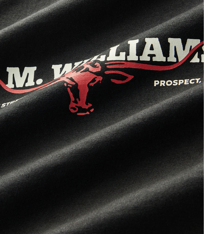 RM Williams Holt T-Shirt in Black-5