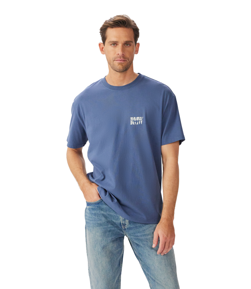 RM Williams Branded T-Shirt Blue-2