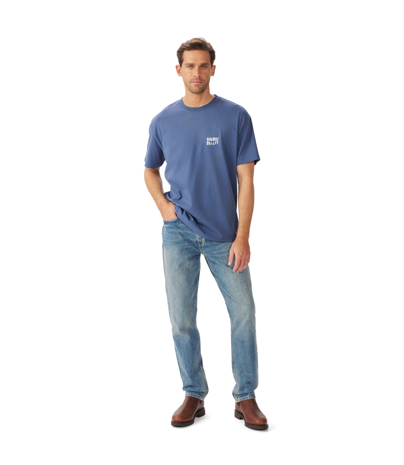 RM Williams Branded T-Shirt Blue-3
