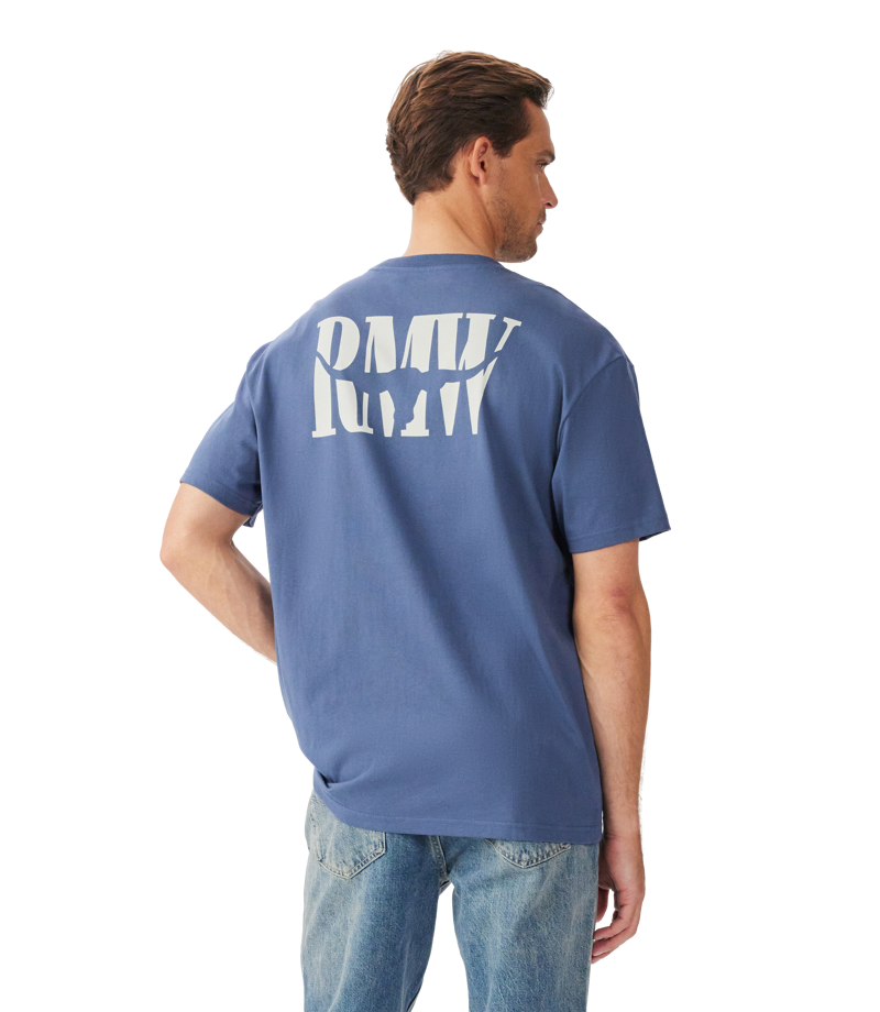 RM Williams Branded T-Shirt Blue-1
