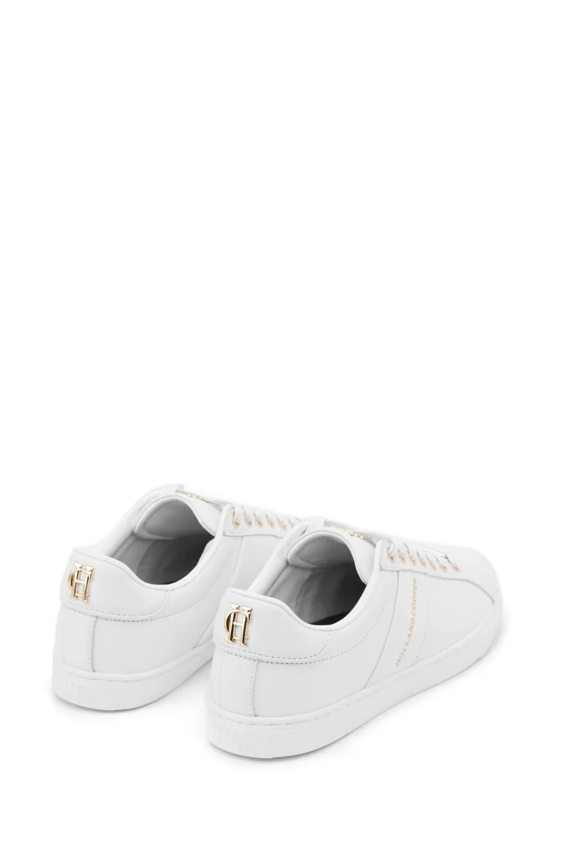 Holland Cooper Knightsbridge Court Trainer White-2