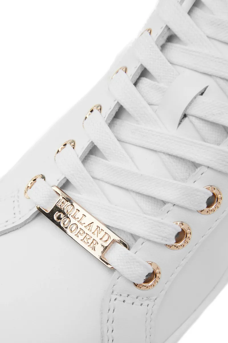 Holland Cooper Knightsbridge Court Trainer White-1