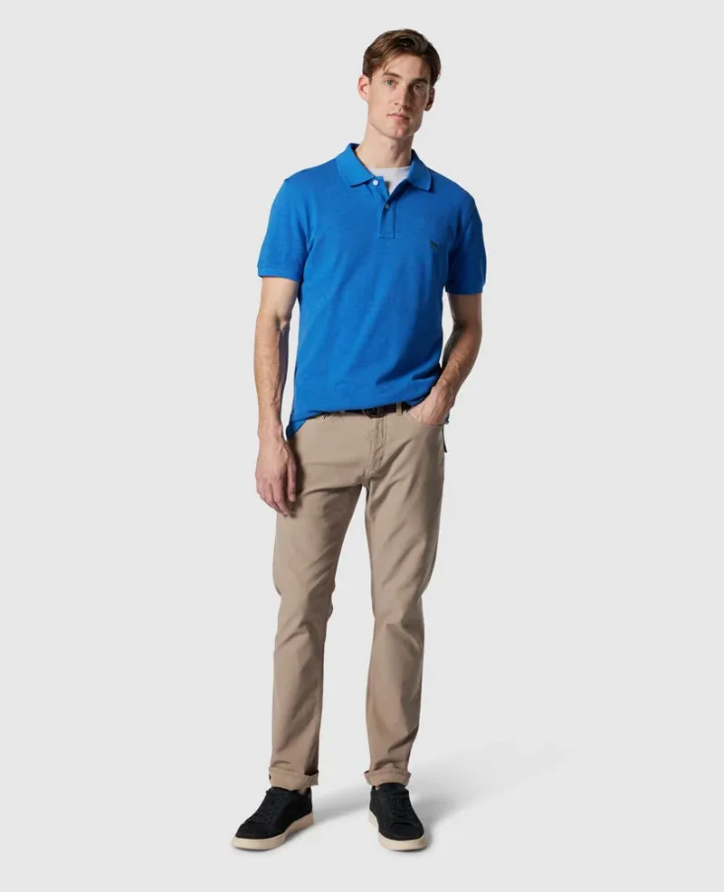 Rodd and Gunn The Gunn Sports Fit Polo in Lapis-1