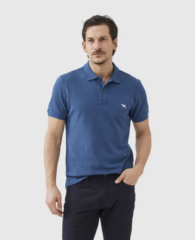 Rodd and Gunn The Gunn Polo Teal-1