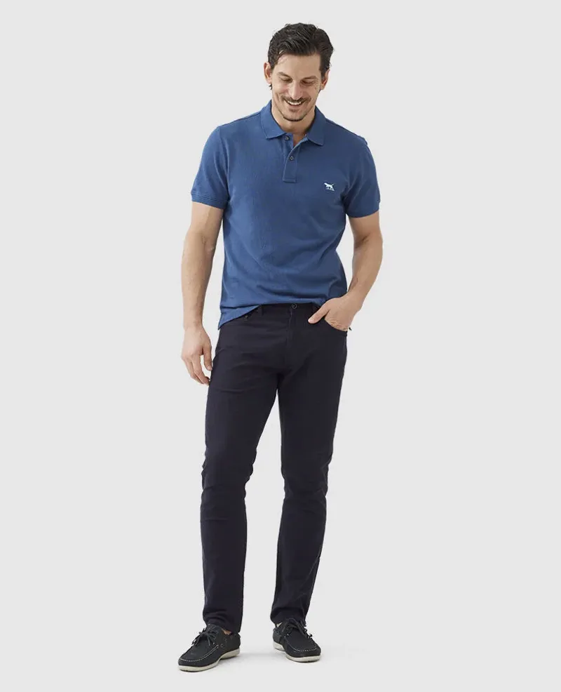 Rodd and Gunn The Gunn Polo Teal-2