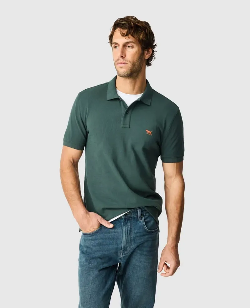 Rodd and Gunn The Gunn Sports Fit Polo Vine-1