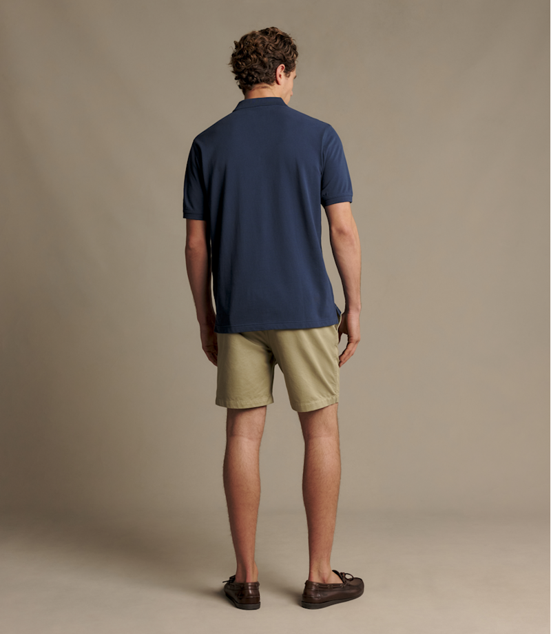 RM Williams Rod Polo in Worker Blue-3