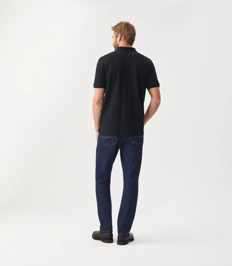 RM Williams Rod Polo T Shirt in Navy-2