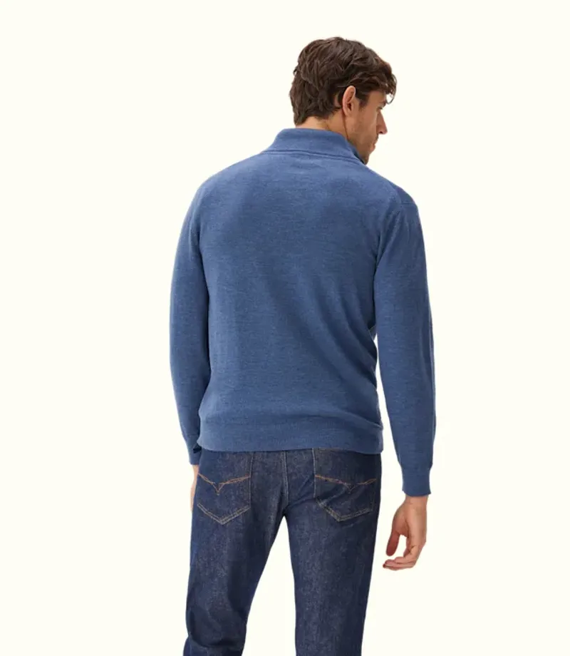RM Williams Ernest Sweater Indigo-3