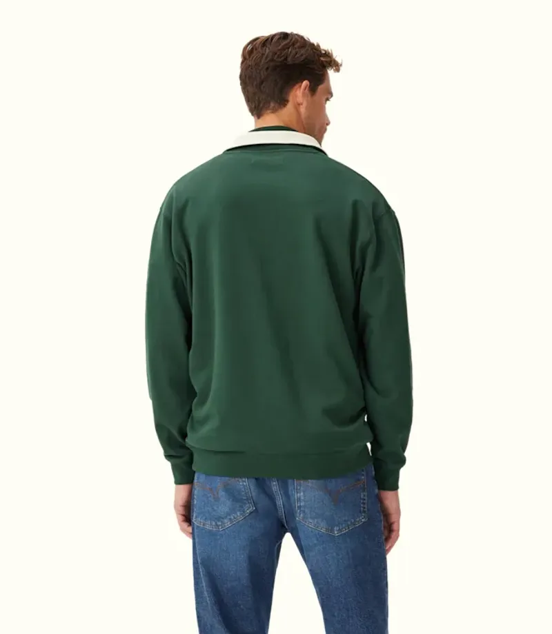 RM Williams Mulyungarie Sweatshirt Bottle Green-4