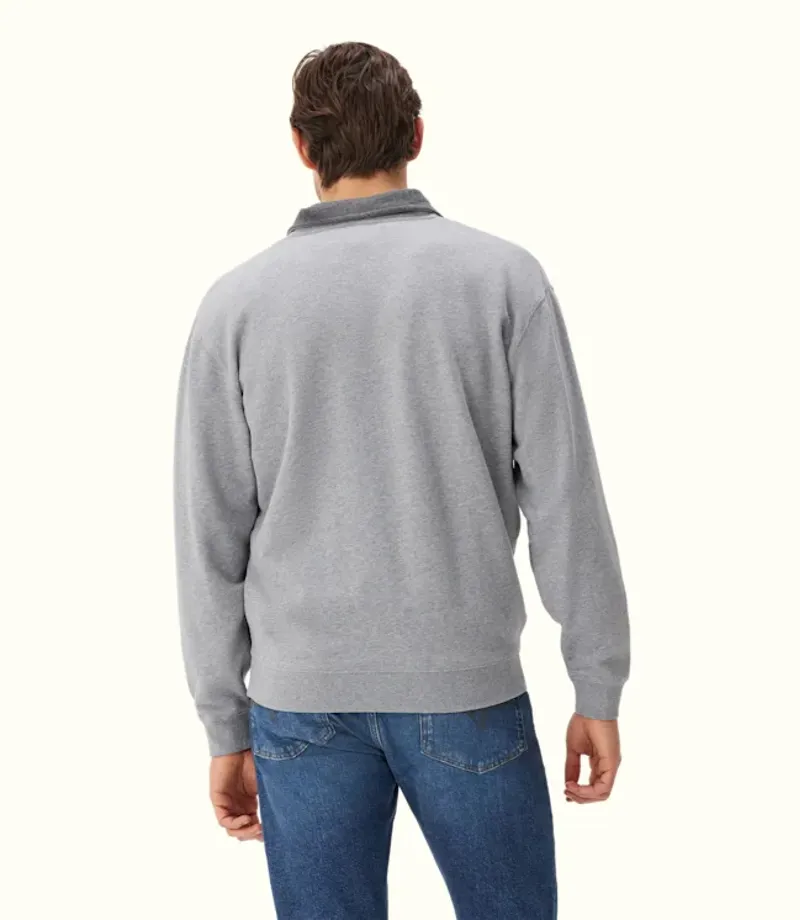 RM Williams Mulyungarie Sweatshirt Grey Marle-2