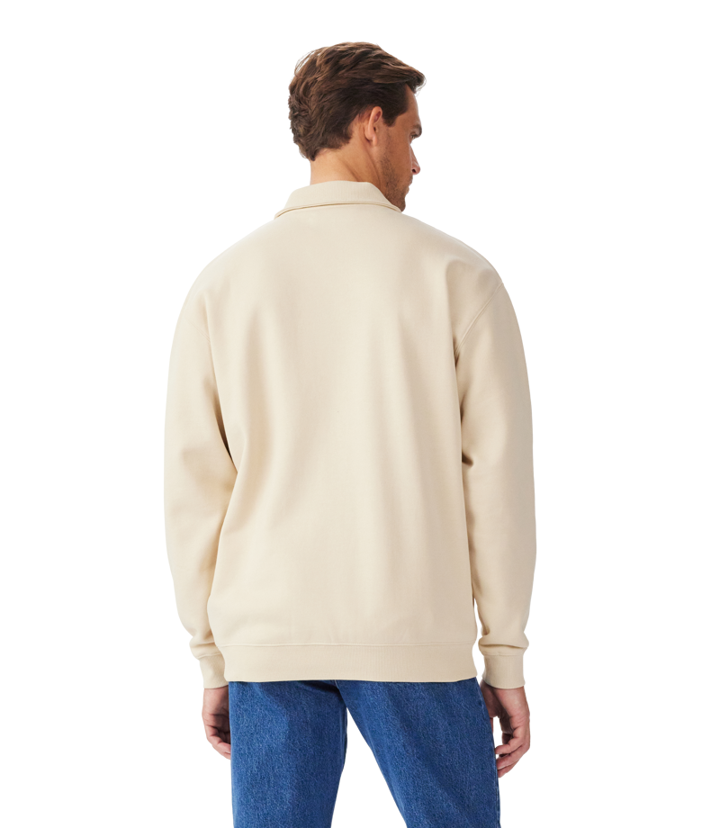  RM Williams Mulyungarie 1/4 Zip Sweatshirt Sand-3