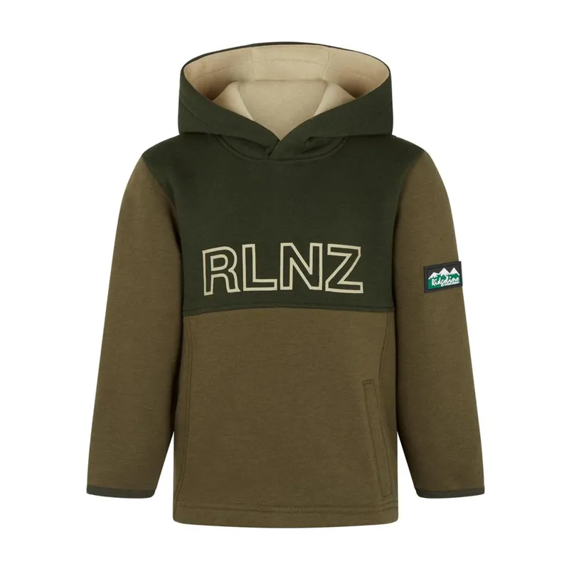 Ridgeline Kids NZ hoodie Olive Mix