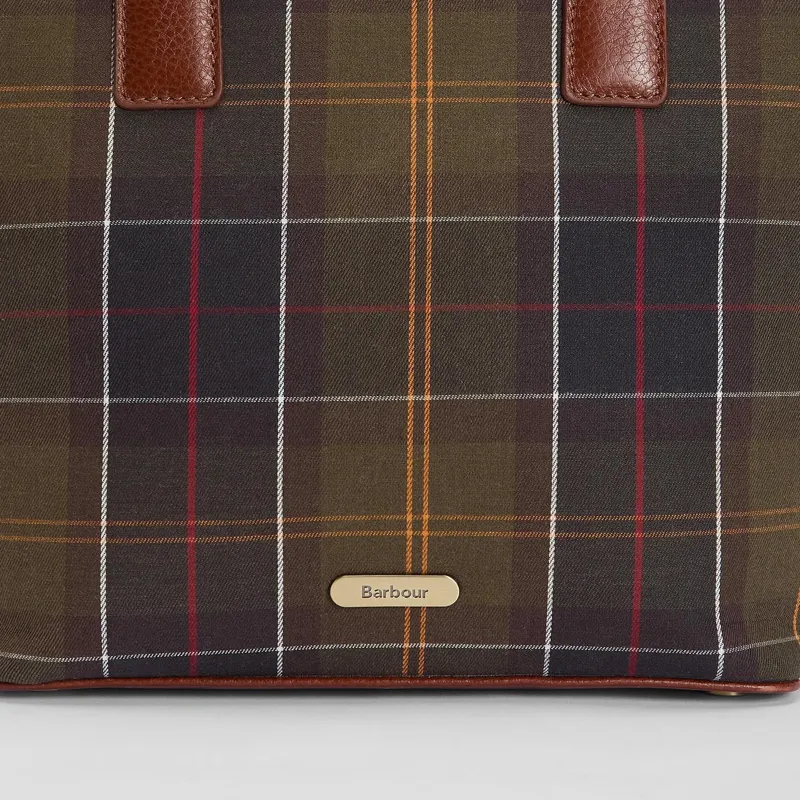 Barbour Birch Tartan Tote Bag in Classic Tartan-3