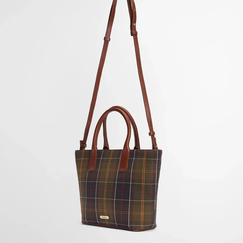 Barbour Birch Tartan Tote Bag in Classic Tartan-2