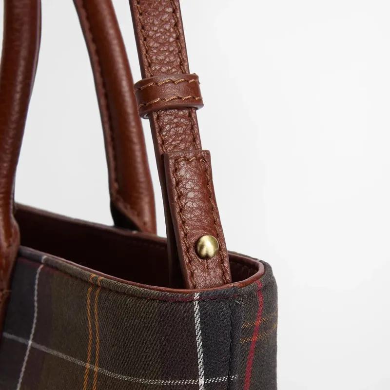 Barbour Birch Tartan Tote Bag in Classic Tartan-5