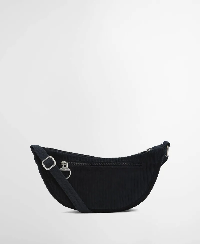 Barbour Mini Mia Cord Sling Bag in Dark Navy-3