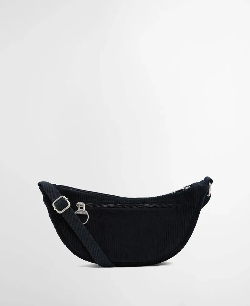 Barbour Mini Mia Cord Sling Bag in Dark Navy-5