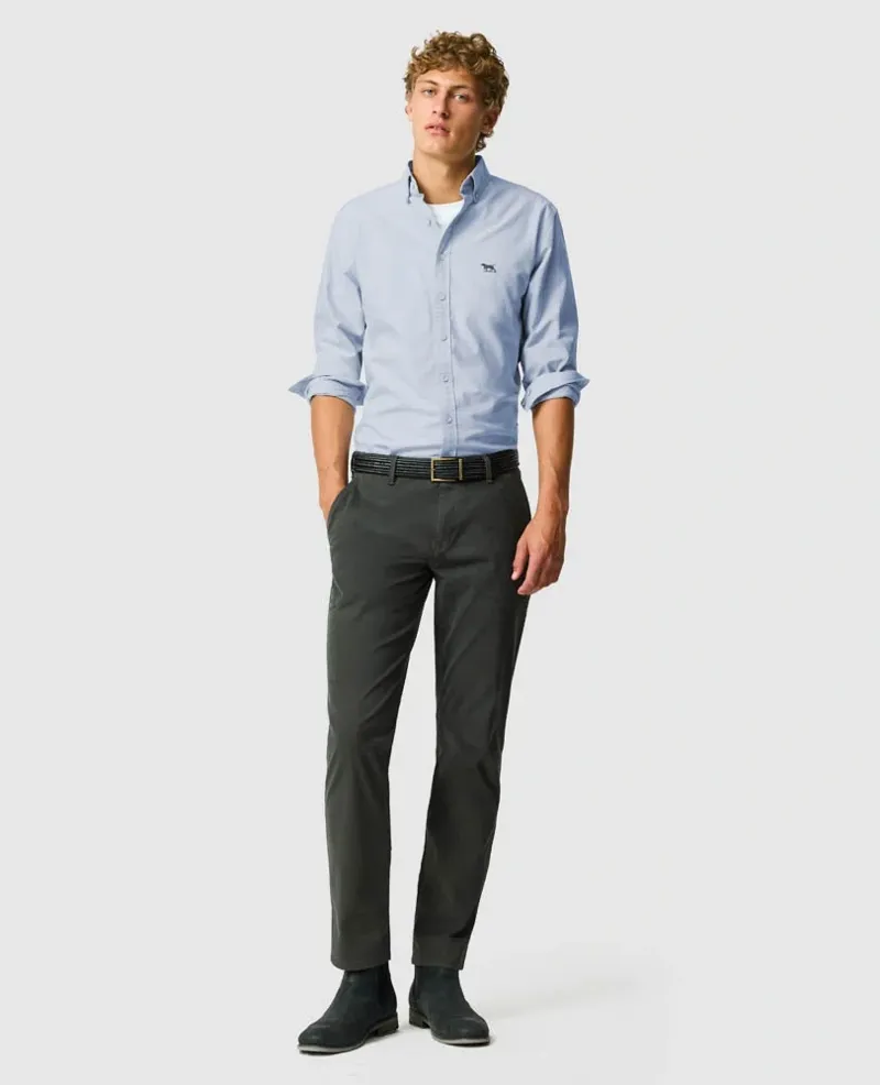 Rodd and Gunn Oxford Shirt in Arctic-2