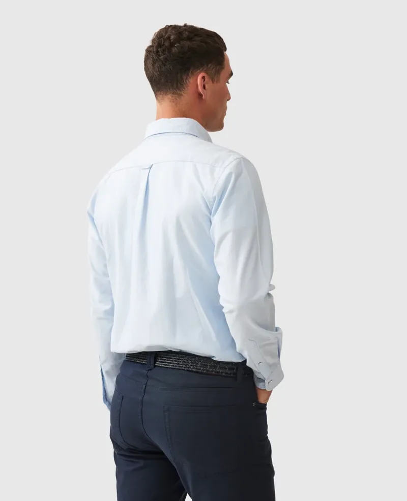 Rodd and Gunn Oxford Sports Fit Shirt Powder Blue-1
