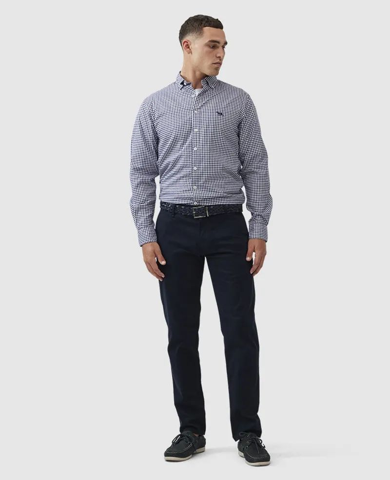 Rodd and Gunn Oxford Sports Fit Shirt Snow-3