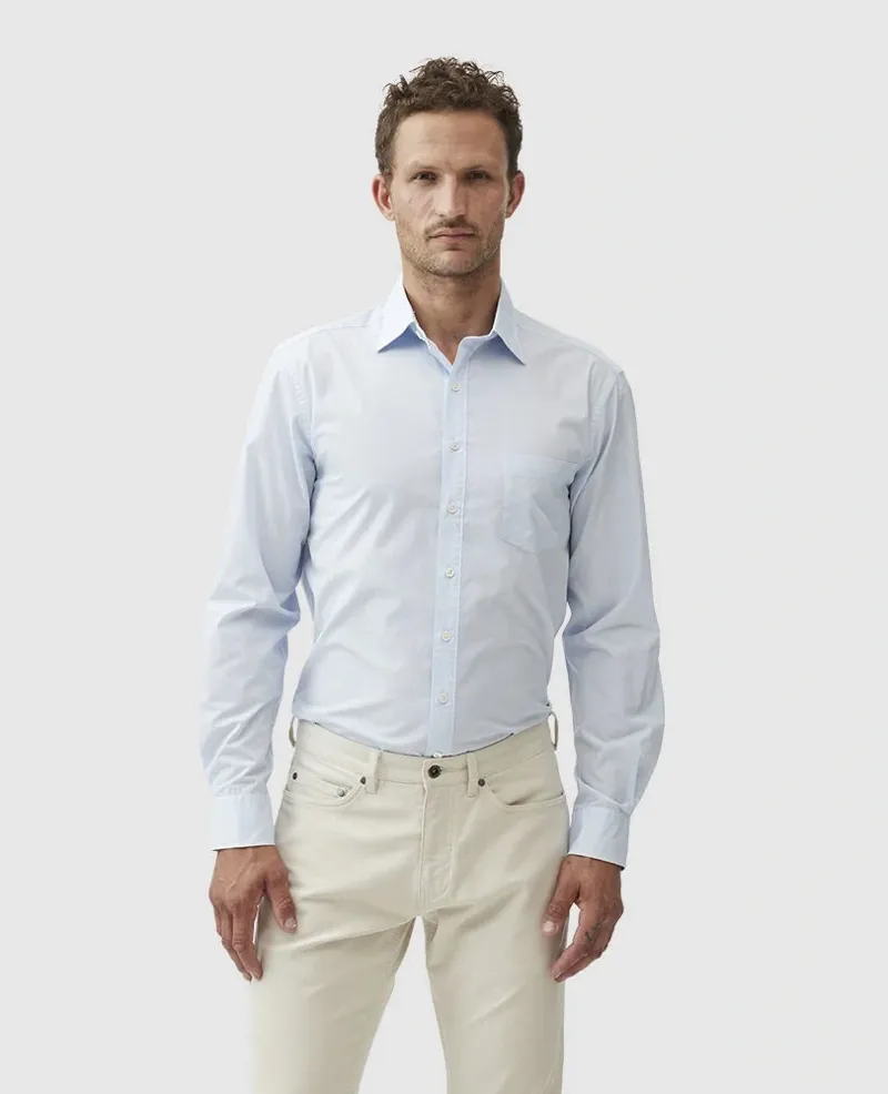 Rodd and Gunn Lowcliffe Shirt in Sky-1