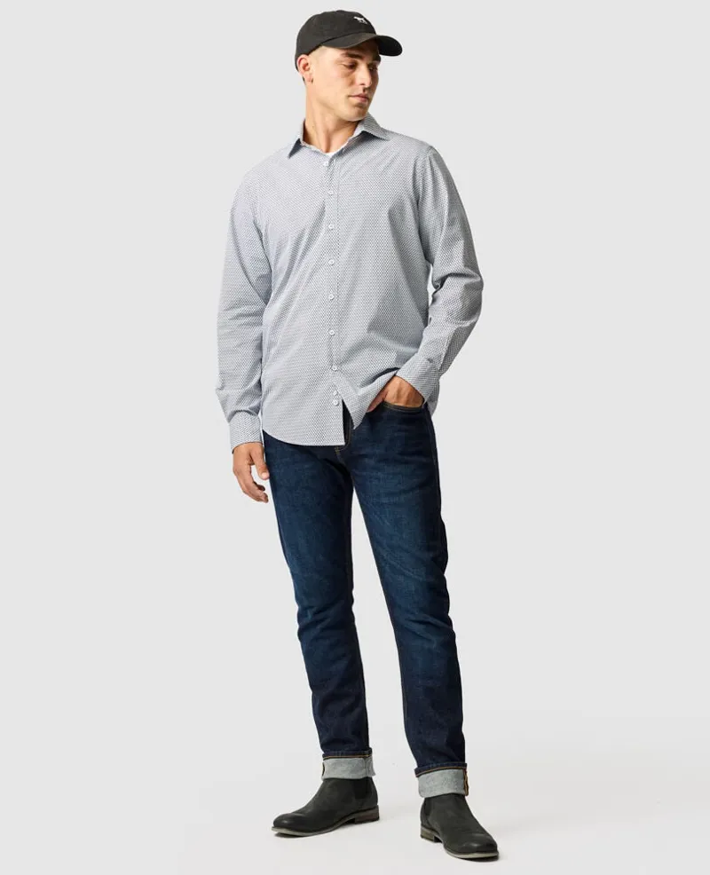 Rodd and Gunn Wiltshire Shirt Porcelain-3