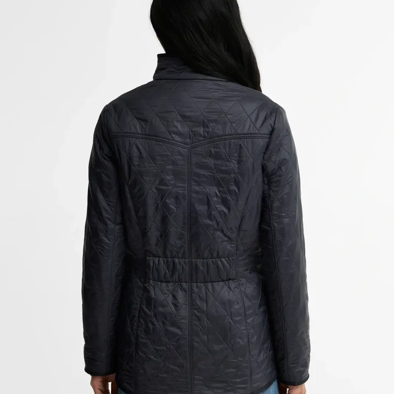 Barbour Cavalry Polarquilt Jacket in Navy-3