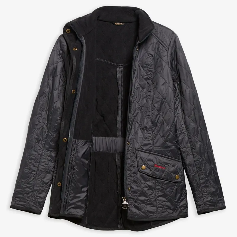 Barbour Cavalry Polarquilt Jacket in Navy-1