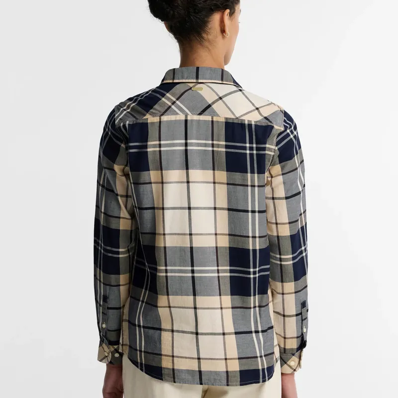 Barbour Bredon Check Long-Sleeved Shirt in Lt Birchwood Tartan-2