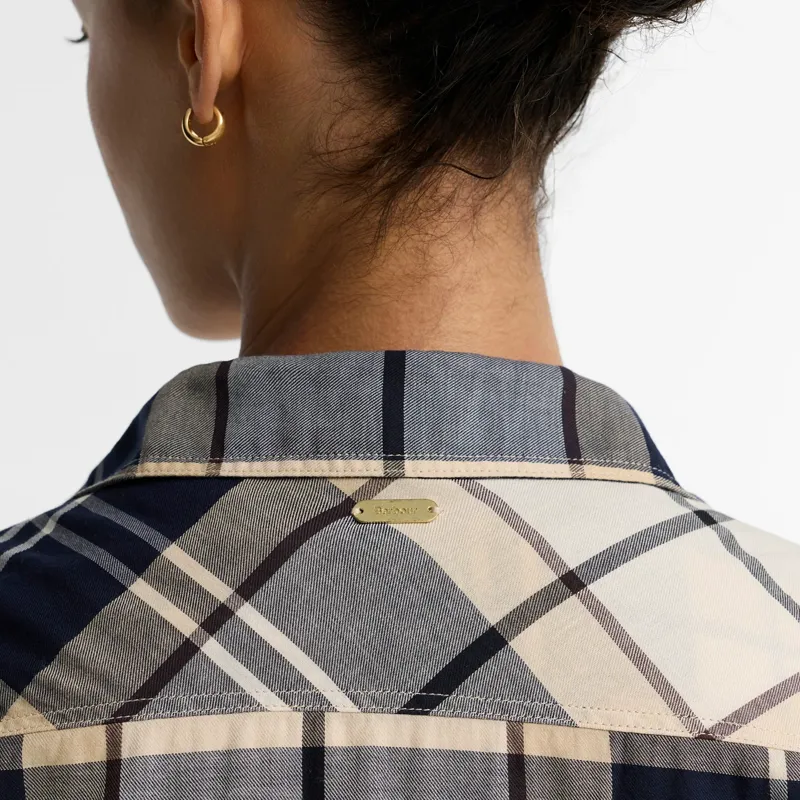 Barbour Bredon Check Long-Sleeved Shirt in Lt Birchwood Tartan-3