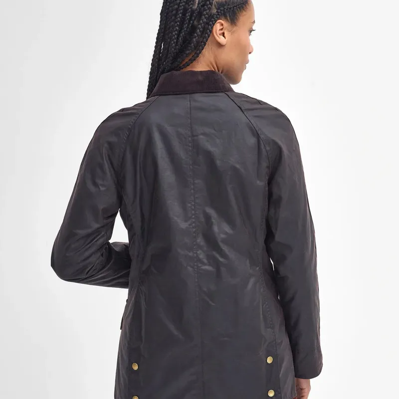 Barbour Beadnell Wax Jacket in Rustic-3