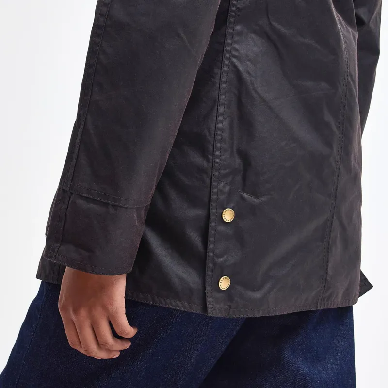 Barbour Beadnell Wax Jacket in Rustic-9