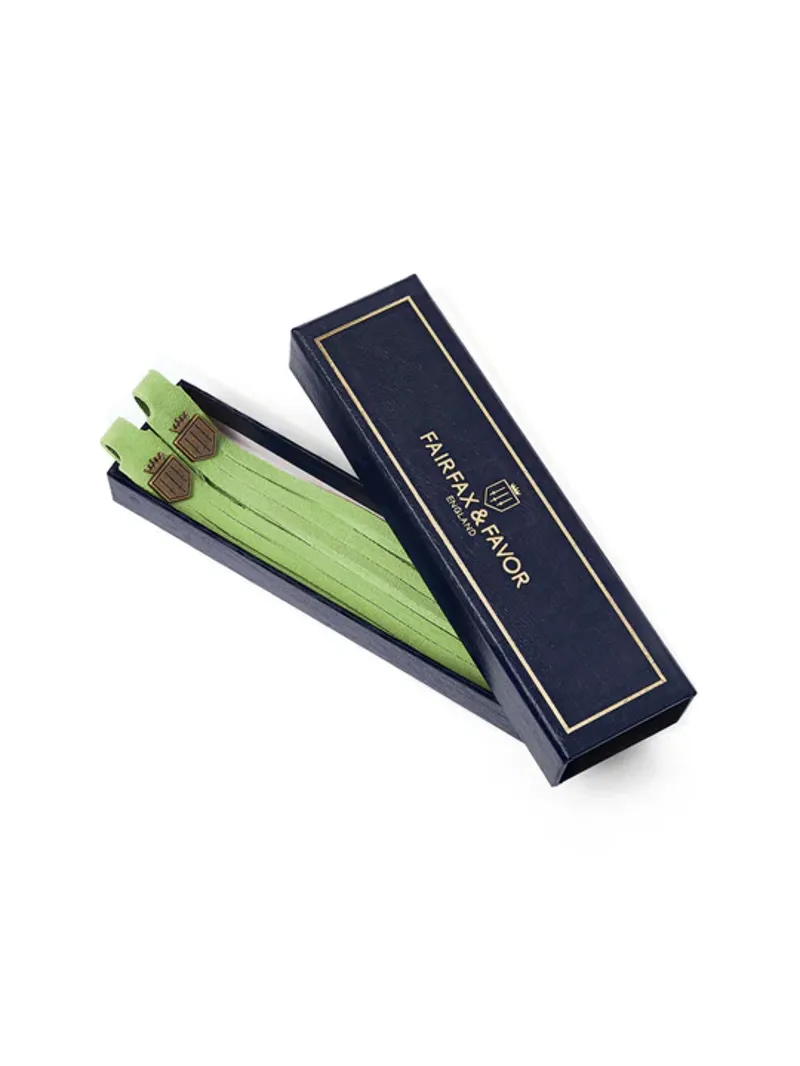 Fairfax and Favor Boot Tassels Lime Green