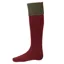 House of Cheviot Classic Lomond Socks Burgundy Spruce