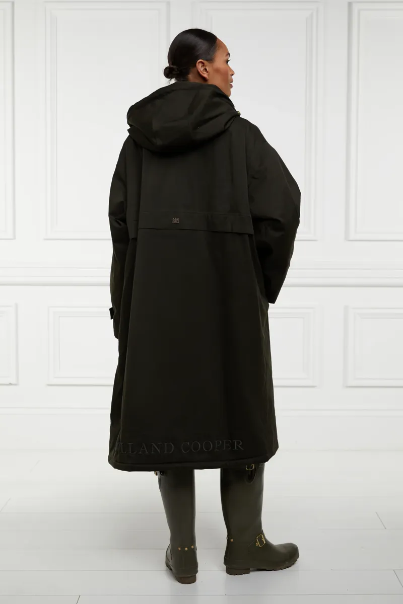 Holland Cooper One-Size Waterproof Coat Khaki-5