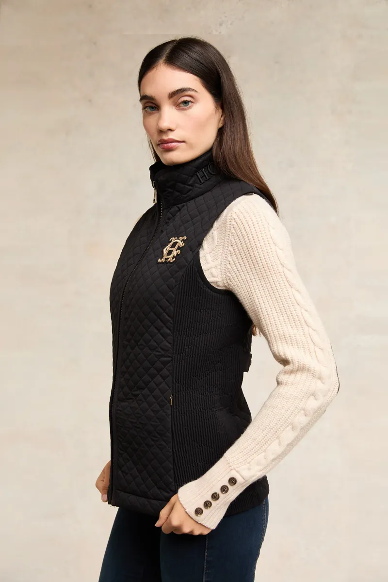 Holland Cooper Cambridge Gilet Black-4