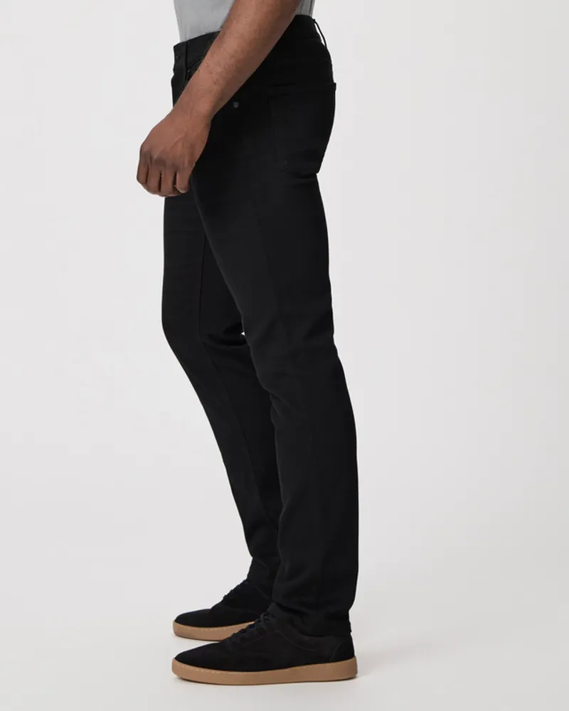 Paige Transcend Federal Slim Straight Jeans Black Shadow-1