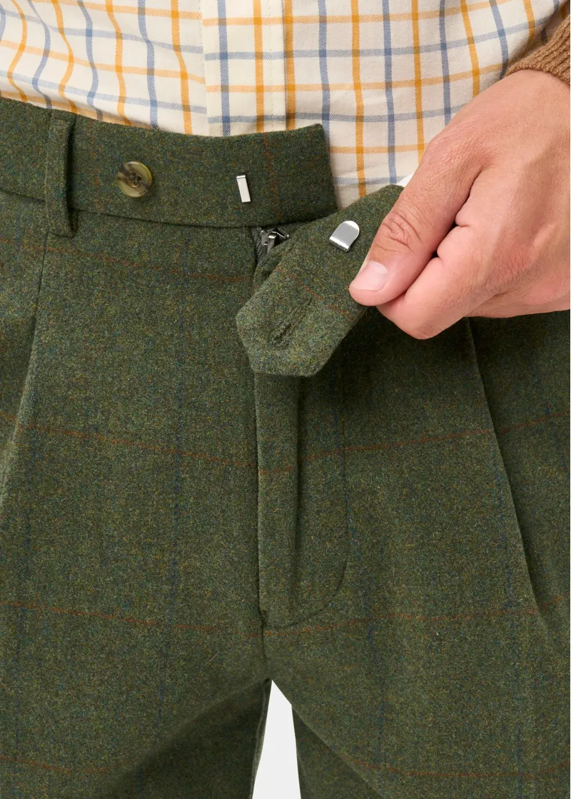 Alan Paine Men's Combrook Tweed Shooting Breeks Regular Fit in Mariner-5