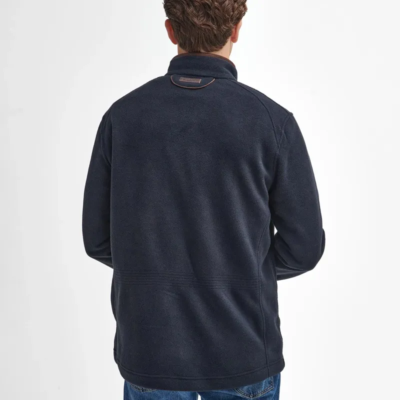 Barbour Langdale Fleece Jacket in Navy-3