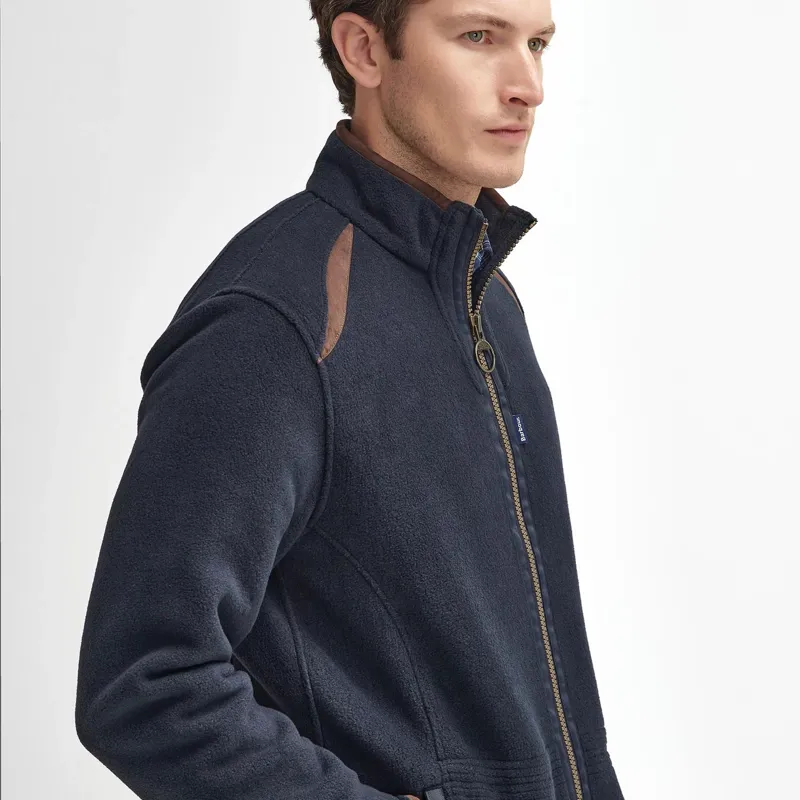 Barbour Langdale Fleece Jacket in Navy-4